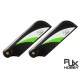 RJX Vector Green and White 70mm Tail CF Blades